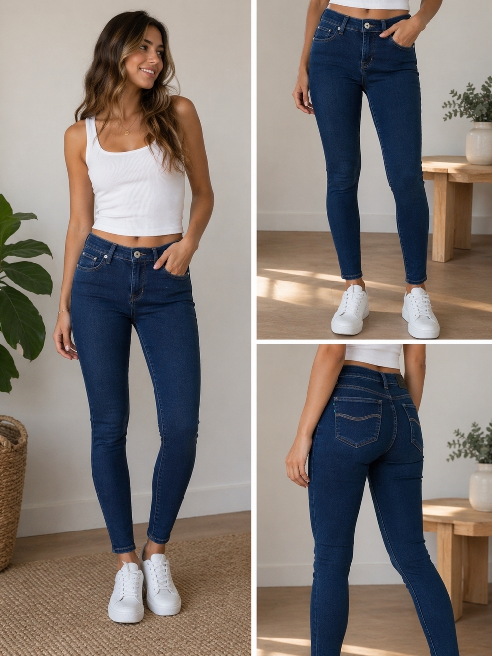 Lucky Brand Dark Blue Skinny Jeans